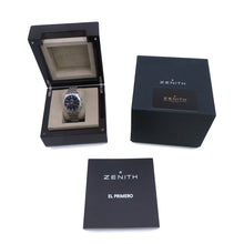 Load image into Gallery viewer, ZENITH El Primero Class Chronograph W40mm Stainless Steel Black Dial03.0510.4002

