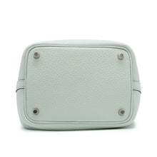 将图像加载到图库查看器中，HERMES Picotin Lock Blue Pale Taurillon Clemence Size PM
