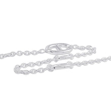 Load image into Gallery viewer, HERMES Chaine d&#39;Ancre Farandole Necklace Size 160 SV925
