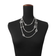 Load image into Gallery viewer, HERMES Chaine d&#39;Ancre Farandole Necklace Size 160 SV925

