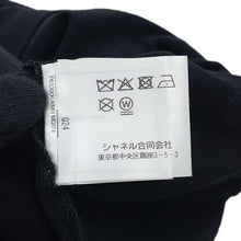 将图像加载到图库查看器中，CHANEL Camellia logo long sleeve top Size XS BlackP63300 Cotton100% Sequins
