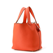 将图像加载到图库查看器中，HERMES Picotin Lock Rose texas Taurillon Clemence Size PM
