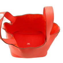 将图像加载到图库查看器中，HERMES Picotin Lock Rose texas Taurillon Clemence Size PM
