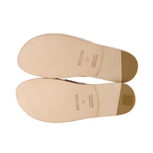 Load image into Gallery viewer, HERMES Antigua Sandals Black Leather Size 39
