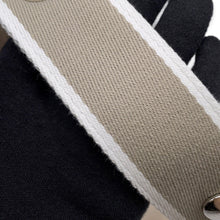 将图像加载到图库查看器中，HERMES Brid a Black Beige Canvas Size PM
