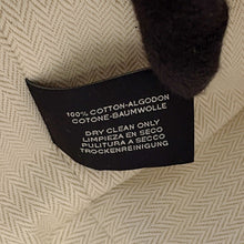 将图像加载到图库查看器中，HERMES Brid a Black Beige Canvas Size PM
