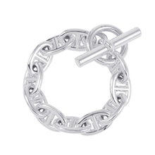 Load image into Gallery viewer, HERMES Chaine d&#39;Ancre Bracelet 11 frames Size TGM SV925

