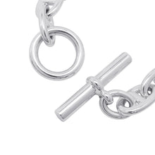 Load image into Gallery viewer, HERMES Chaine d&#39;Ancre Bracelet 11 frames Size TGM SV925
