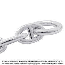 将图像加载到图库查看器中，HERMES Chaine d&#39;Ancre Bracelet 11 frames Size TGM SV925
