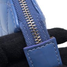 Load image into Gallery viewer, CHANEL Matelasse Pouch Light Blue Patent Leather

