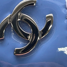 Load image into Gallery viewer, CHANEL Matelasse Pouch Light Blue Patent Leather

