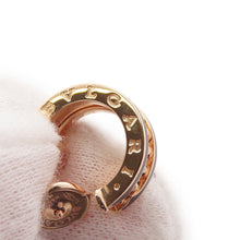 将图像加载到图库查看器中，BVLGARI B.Zero1 Padlock Earrings357567 K18PG Ceramic
