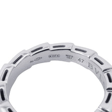 Load image into Gallery viewer, BVLGARI Serpenti Viper Ring Size 47/#7349676 18K White Gold
