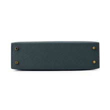 将图像加载到图库查看器中，HERMES Mini Kelly 2 Tricolor Vert Mangrove/Black/Green Pantan Epsom
