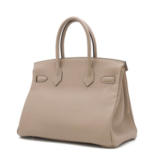 将图像加载到图库查看器中，HERMES Birkin Gris Tourterelle Togo Leather Size 30
