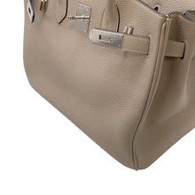 将图像加载到图库查看器中，HERMES Birkin Gris Tourterelle Togo Leather Size 30
