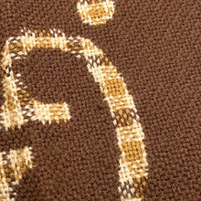 将图像加载到图库查看器中，GUCCI Check GG Wool Jacquard Scarf Brown/Beige660025 Wool 100%
