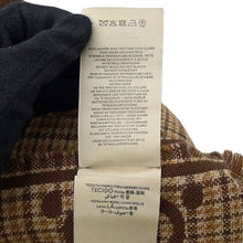 将图像加载到图库查看器中，GUCCI Check GG Wool Jacquard Scarf Brown/Beige660025 Wool 100%
