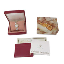 将图像加载到图库查看器中，ROLEX Oyster Perpetual W26mm Stainless Steel K18YG White Dial67193
