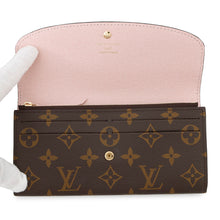 将图像加载到图库查看器中，LOUIS VUITTON Portefeuille Emilie Rose BallerineM61289 Monogram

