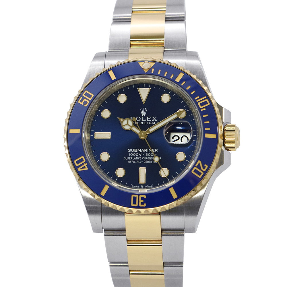 ROLEX Submariner Date W41mm Stainless Steel K18YG Blue Dial126613LB