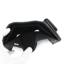 将图像加载到图库查看器中，CHANEL Matelasse CHANEL19/Disneuf Small Flap Wallet BlackAP3711 Caviar Leather
