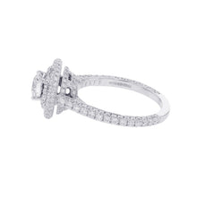 Load image into Gallery viewer, GRAFF Twin Constellation Round Cut Diamond Ring Size Approximately No. 13 18K White Gold
