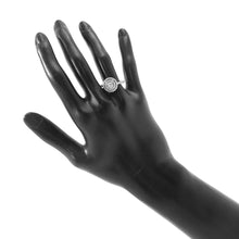 将图像加载到图库查看器中，GRAFF Twin Constellation Round Cut Diamond Ring Size Approximately No. 13 18K White Gold
