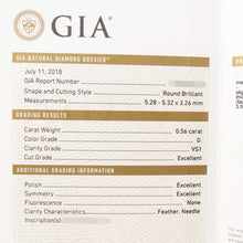 将图像加载到图库查看器中，GRAFF Twin Constellation Round Cut Diamond Ring Size Approximately No. 13 18K White Gold
