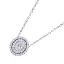 Load image into Gallery viewer, GRAFF Oval Cut Twin Constellation Diamond Necklace 18K White Gold
