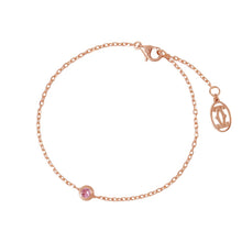 Load image into Gallery viewer, CARTIER Damour Bracelet Size SM 18K Pink Gold
