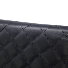 将图像加载到图库查看器中，CHANEL Cambon Chain Wallet Black/SilverA46646 Leather
