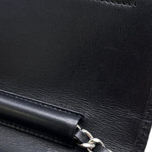 将图像加载到图库查看器中，CHANEL Cambon Chain Wallet Black/SilverA46646 Leather
