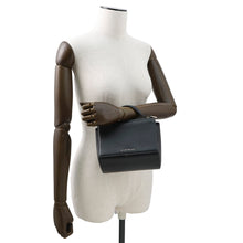 将图像加载到图库查看器中，Givenchy Pandora Box 2WAYBag BlackBB05267597 Leather Size Mini
