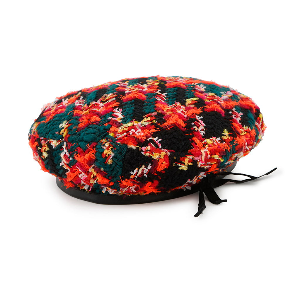 GUCCI beret Size M/57㎝ Multicolor Wool 18% Nylon18% Cotton15% Acryl13% Rayon11%
