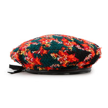 将图像加载到图库查看器中，GUCCI beret Size M/57㎝ Multicolor Wool 18% Nylon18% Cotton15% Acryl13% Rayon11%
