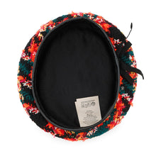 将图像加载到图库查看器中，GUCCI beret Size M/57㎝ Multicolor Wool 18% Nylon18% Cotton15% Acryl13% Rayon11%
