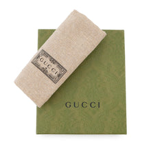 将图像加载到图库查看器中，GUCCI GG Supreme Bifold Wallet Black673000 PVC/Leather
