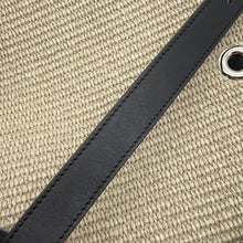 Load image into Gallery viewer, BALENCIAGA one belt Beige/Black410224 Raffia Leather
