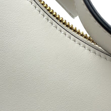 Load image into Gallery viewer, PRADA Arke Shoulder Bag White1BC194 Leather Size Small
