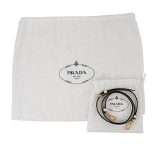 Load image into Gallery viewer, PRADA Arke Shoulder Bag White1BC194 Leather Size Small
