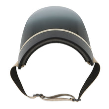 将图像加载到图库查看器中，JIMMY CHOO Sun visor Black/Gold Rubber Plastic

