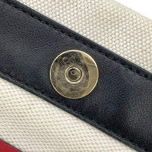 将图像加载到图库查看器中，Valentino Garavani VLTN tote Ivory/BlackTW2B0D21FWB Canvas Leather
