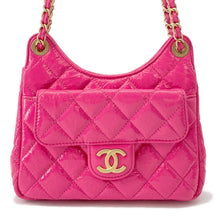 Load image into Gallery viewer, CHANEL Matelasse Hobo Bag PinkAS4323 Leather
