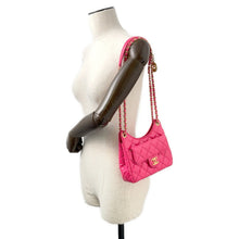 Load image into Gallery viewer, CHANEL Matelasse Hobo Bag PinkAS4323 Leather
