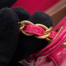 Load image into Gallery viewer, CHANEL Matelasse Hobo Bag PinkAS4323 Leather
