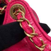 Load image into Gallery viewer, CHANEL Matelasse Hobo Bag PinkAS4323 Leather

