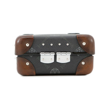 将图像加载到图库查看器中，Berluti Globe-Trotter Collaboration Messenger Bag Dark Gray/Brown PVC Leather Size Mini
