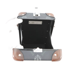 Load image into Gallery viewer, Berluti Globe-Trotter Collaboration Messenger Bag Dark Gray/Brown PVC Leather Size Mini
