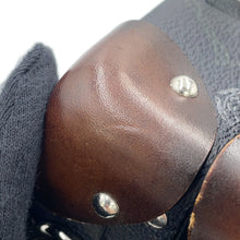 Load image into Gallery viewer, Berluti Globe-Trotter Collaboration Messenger Bag Dark Gray/Brown PVC Leather Size Mini
